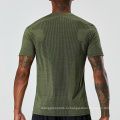 Мужская футболка принт быстро сушка Ropa deportiva para hombres rew neck sect sports tree performance tee